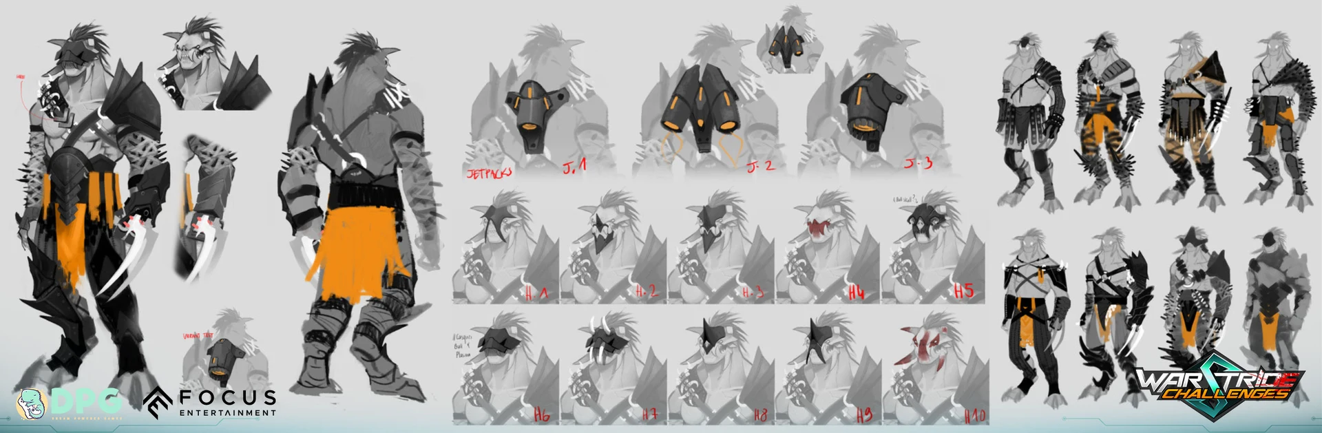 Warstride Challenges — Concept Arts 18